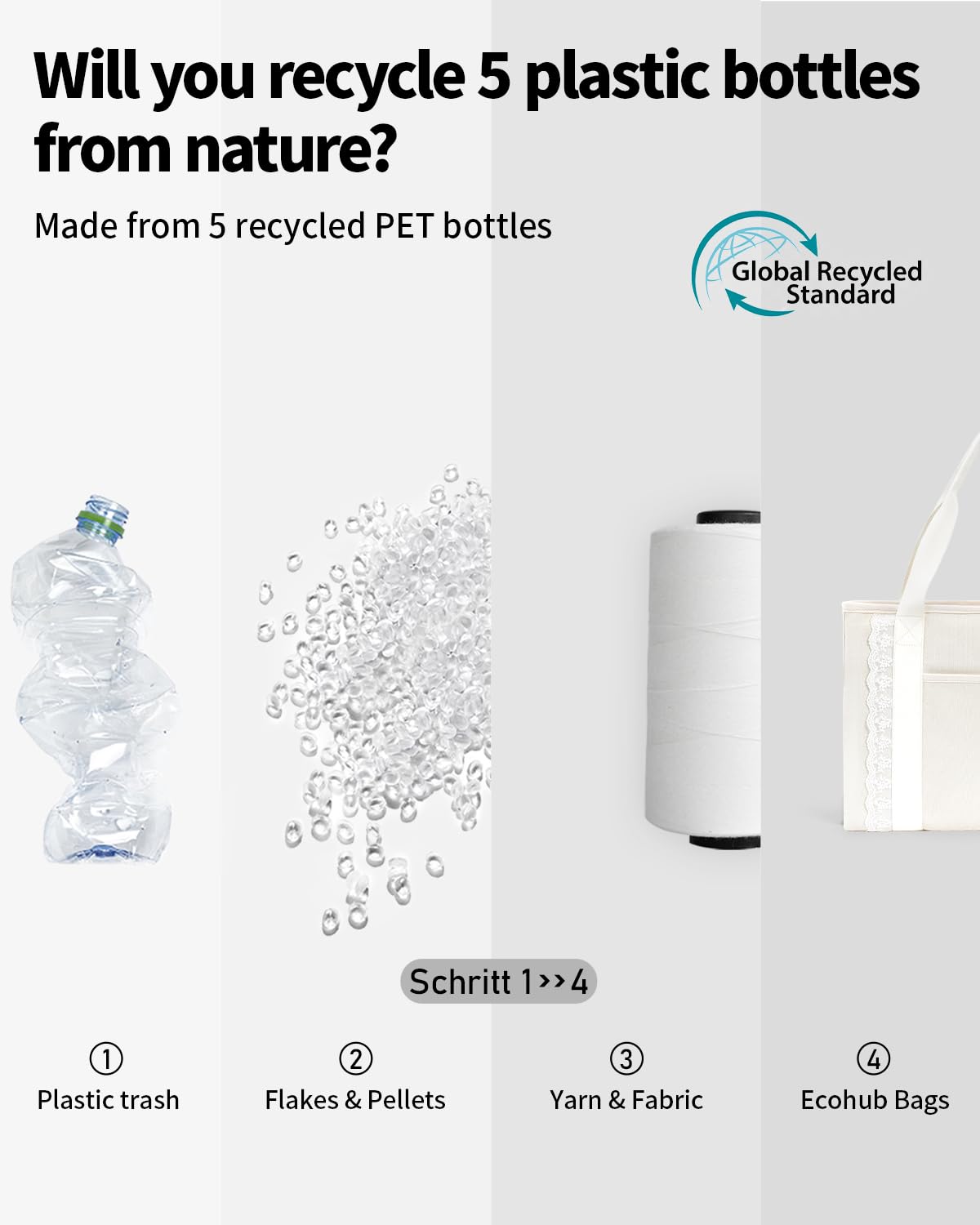 ECOHUB Lace Bows Canvas Tote Bag for Women, Suitable for Birthday, Beach, Wedding, Honeymoon - Image 7